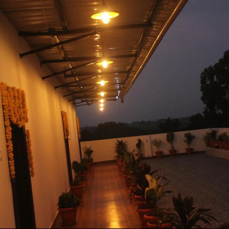 Hotel Lalitha Karunya Residency A/C Bāpatla Exterior foto